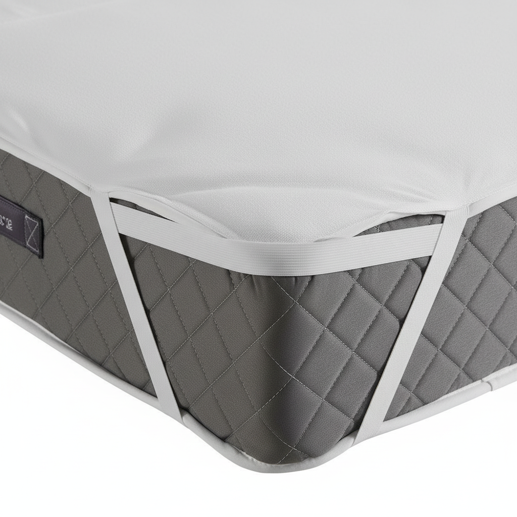 Waterproof Throw Mattress Cover Mattress Protector Covers  Pad Washable Mattress Bed Protector with Elastic Band Single/Double