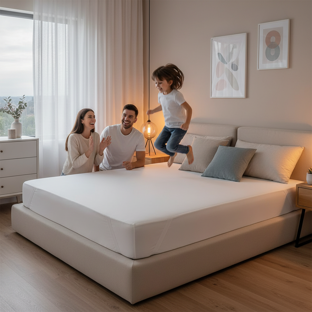 Fitted Sheet with Elastic Bands Non Slip Mattress Covers Waterproof for Single Double King Queen Bed,90/100/140/160/180/200cm