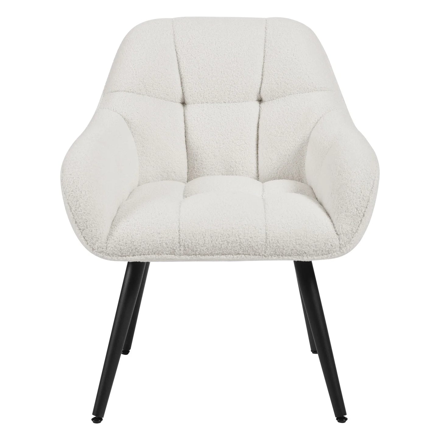 WOLTU Relaxation Armrest Chair Modern Style Lounge Upholstered Chair with Metal Legs Reading Chair for Bedroom Living Room