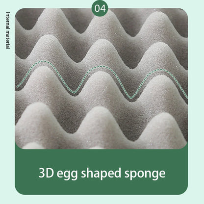 65x37.4x11.8 Inches Human Dog Bed, Detachable Multifunctional Oval Large Dog Bed With Non-slip Design, Human Size Dog Bed