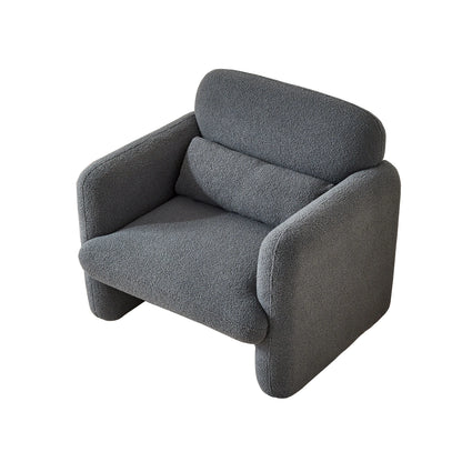 Creahappy armchair. Single seat sofa. Floor standing armchair. Suitable for living room, office and bedroom sofa
