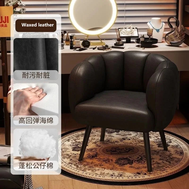 Formwell Pumpkin Couch Accent Chair Modern Comfy Upholstered Chairs Single Sofa Armchair for Living Room lambswool fabric