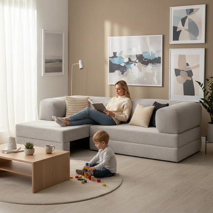 2025 EU new modern simple vacuum compression sofa 200*100*70cm convertible sofa cover multi-functional sofa bed